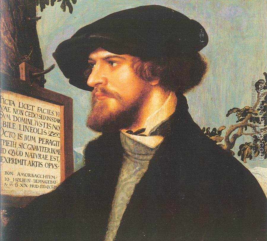Hans The Younger Holbein : Portrait of Bonifacius Amerbach